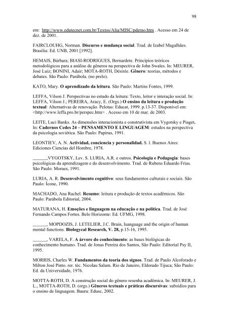 AUTOR DA DISSERTAÃÃO - Unisul