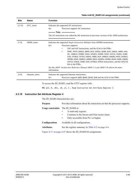 ARM Cortex-A15 MPCore Processor Technical Reference Manual