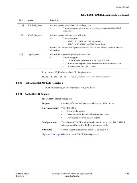 ARM Cortex-A15 MPCore Processor Technical Reference Manual