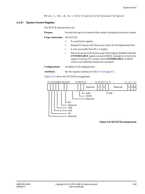 ARM Cortex-A15 MPCore Processor Technical Reference Manual