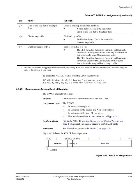 ARM Cortex-A15 MPCore Processor Technical Reference Manual