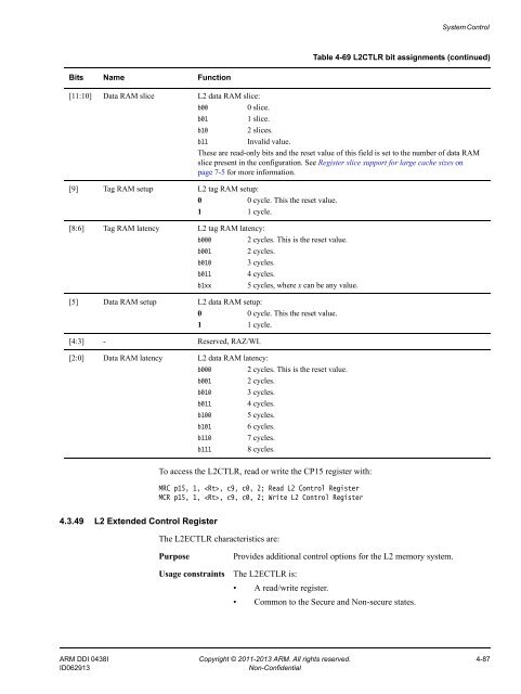 ARM Cortex-A15 MPCore Processor Technical Reference Manual