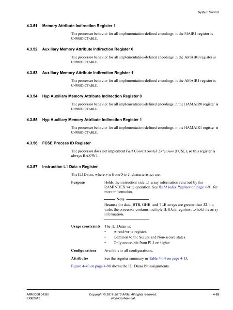 ARM Cortex-A15 MPCore Processor Technical Reference Manual