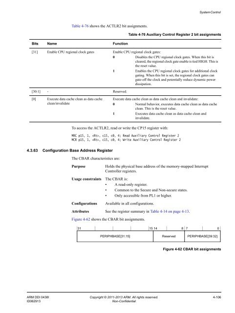 ARM Cortex-A15 MPCore Processor Technical Reference Manual