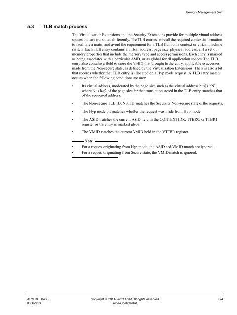 ARM Cortex-A15 MPCore Processor Technical Reference Manual