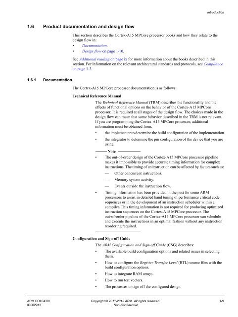 ARM Cortex-A15 MPCore Processor Technical Reference Manual