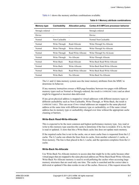 ARM Cortex-A15 MPCore Processor Technical Reference Manual