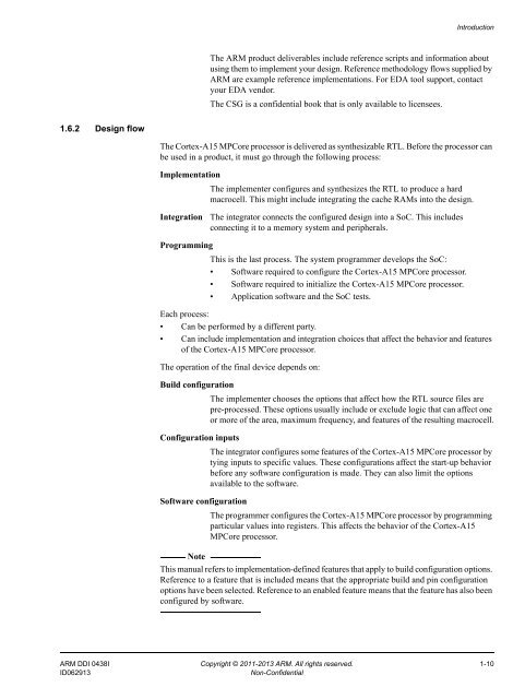 ARM Cortex-A15 MPCore Processor Technical Reference Manual