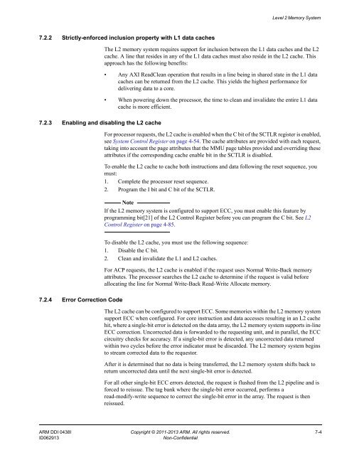 ARM Cortex-A15 MPCore Processor Technical Reference Manual