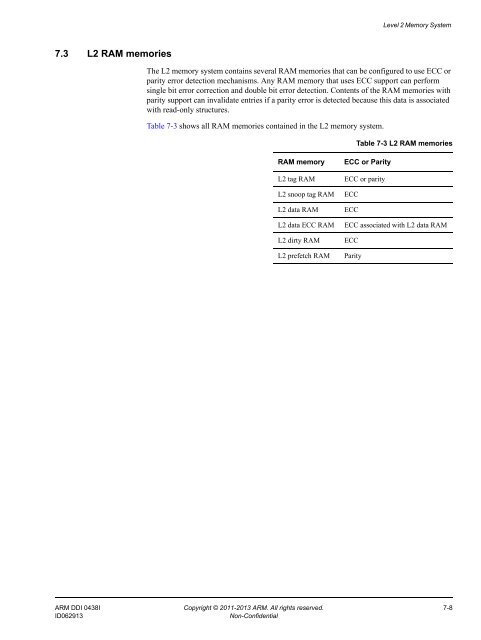 ARM Cortex-A15 MPCore Processor Technical Reference Manual