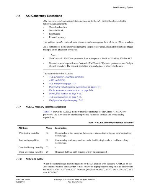 ARM Cortex-A15 MPCore Processor Technical Reference Manual