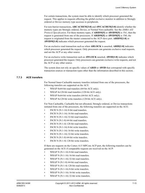 ARM Cortex-A15 MPCore Processor Technical Reference Manual