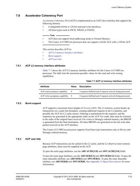 ARM Cortex-A15 MPCore Processor Technical Reference Manual