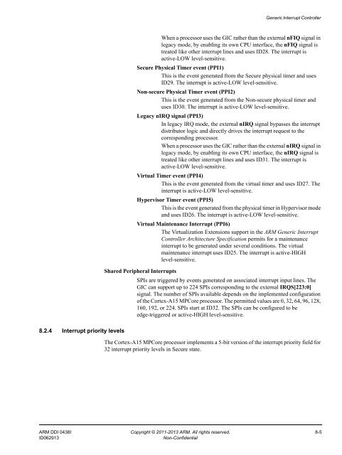 ARM Cortex-A15 MPCore Processor Technical Reference Manual