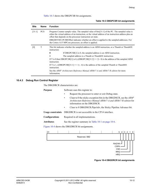 ARM Cortex-A15 MPCore Processor Technical Reference Manual