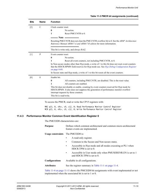 ARM Cortex-A15 MPCore Processor Technical Reference Manual