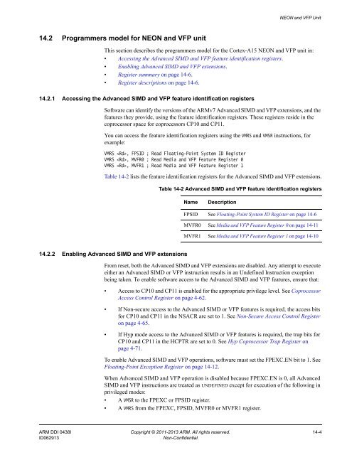 ARM Cortex-A15 MPCore Processor Technical Reference Manual