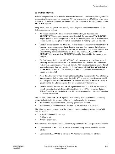 ARM Cortex-A15 MPCore Processor Technical Reference Manual