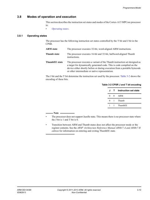 ARM Cortex-A15 MPCore Processor Technical Reference Manual