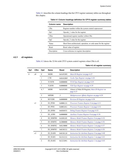 ARM Cortex-A15 MPCore Processor Technical Reference Manual