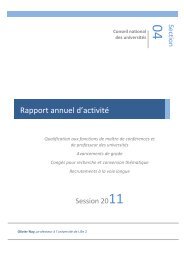 Rapport d'activitÃ© 2011 - Le portail web de la science politique