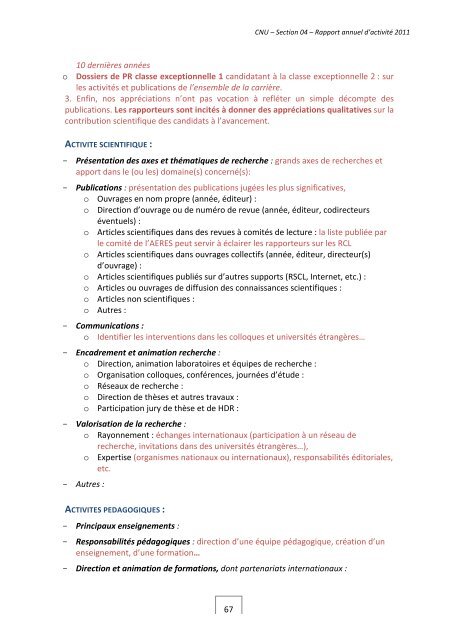 Rapport d'activitÃ© 2011 - Le portail web de la science politique