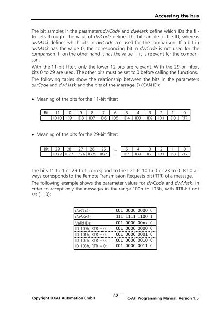 VCI - Virtual CAN Interface - Ixxat