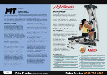 G5 Cable Motion™ Home Gym #LFGYG5 - Fitness Superstore