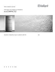 ecoCOMPACT Manual de instalare.pdf - Vaillant