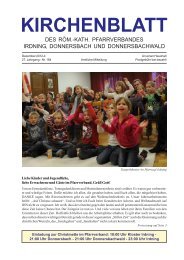 Kirchenblatt 2012-4 - Pfarrverband Irdning