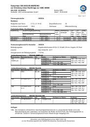 Gutachten 366-0432-06-MURD/N3 zur Erteilung eines ... - autokola.cz