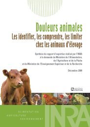 Douleurs animales - cens.nantes.inra.fr