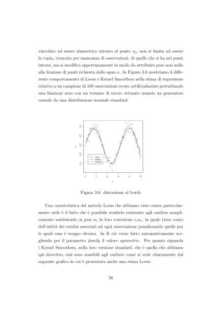 una tecnica per la regressione locale - Department of Mathematics ...