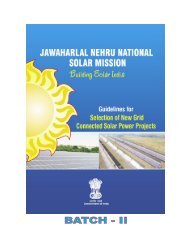 Guidelines for Selection of New Grid Connected Solar Projects ...