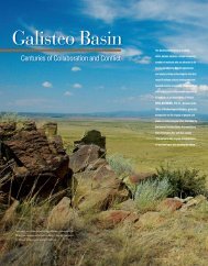 Galisteo Basin - El Palacio Magazine