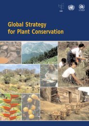 Global Strategy for Plant Conservation