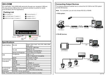 Visio-GV-COM InstallationGuide_2010.7.26.vsd - GeoVision