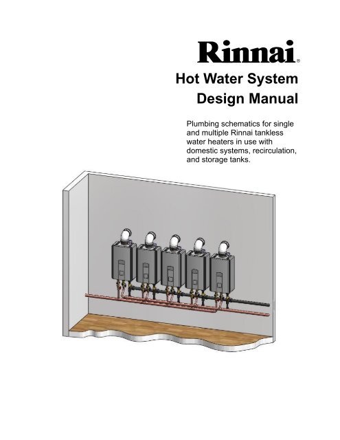 Hot Water Design Manual Rev D - Rinnai