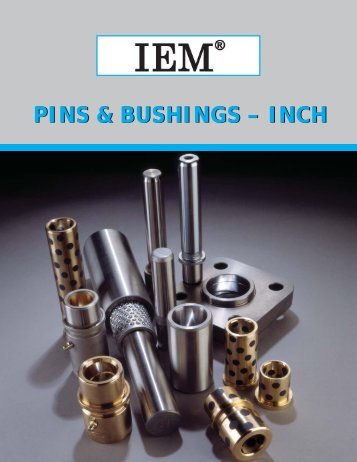 IEM Pins & Bushings - Inch - Anchor Danly