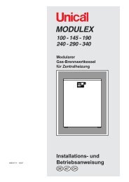 MODULEX E8 INSTALLATORE-germania.pmd - Unical Deutschland