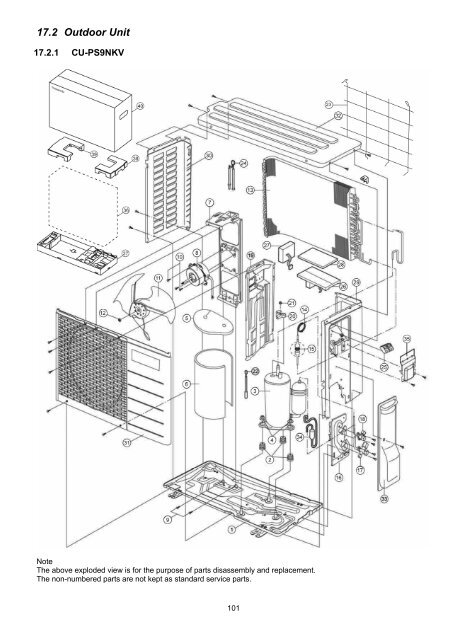 Indoor Unit Outdoor Unit CS-PS9NKV CS-PS12NKV CS ... - Panasonic