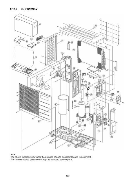 Indoor Unit Outdoor Unit CS-PS9NKV CS-PS12NKV CS ... - Panasonic