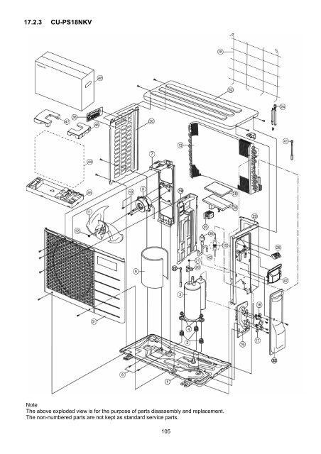 Indoor Unit Outdoor Unit CS-PS9NKV CS-PS12NKV CS ... - Panasonic