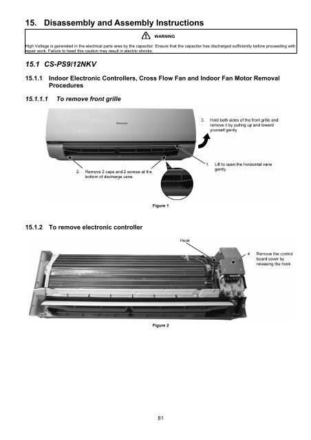 Indoor Unit Outdoor Unit CS-PS9NKV CS-PS12NKV CS ... - Panasonic