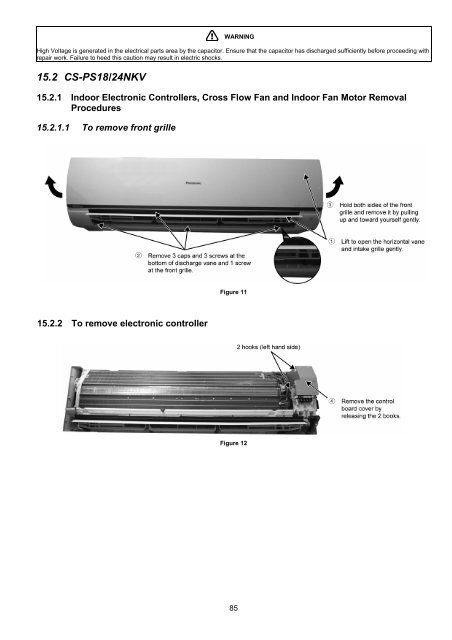 Indoor Unit Outdoor Unit CS-PS9NKV CS-PS12NKV CS ... - Panasonic