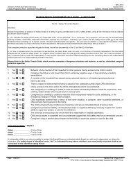 nevada safety assessment cheat sheet - Division of Child and ...
