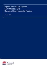 Review of Environmental Factors - Transport for NSW - NSW ...