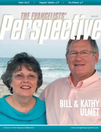 Winter Issue Evangelists' Perspective Magazine 2012