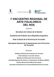 iÂº encuentro regional de arte folklorico del noa - Folklore Tradiciones