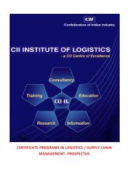 Download - CII Institute of Logistics
